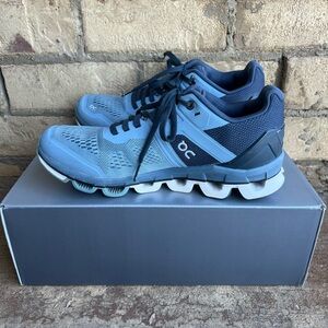 On Running Blue Athletic Shoes